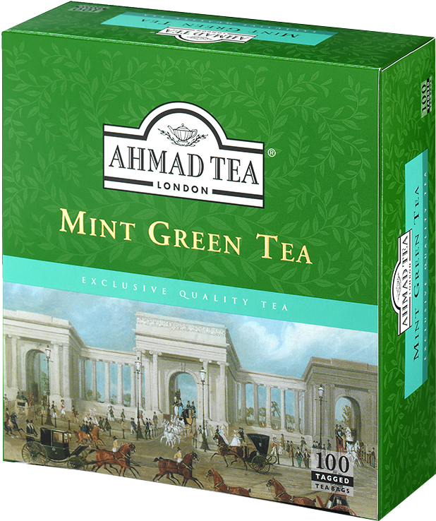Ahmad Mint Green Tea, HD Png Download PNG with transparent background
