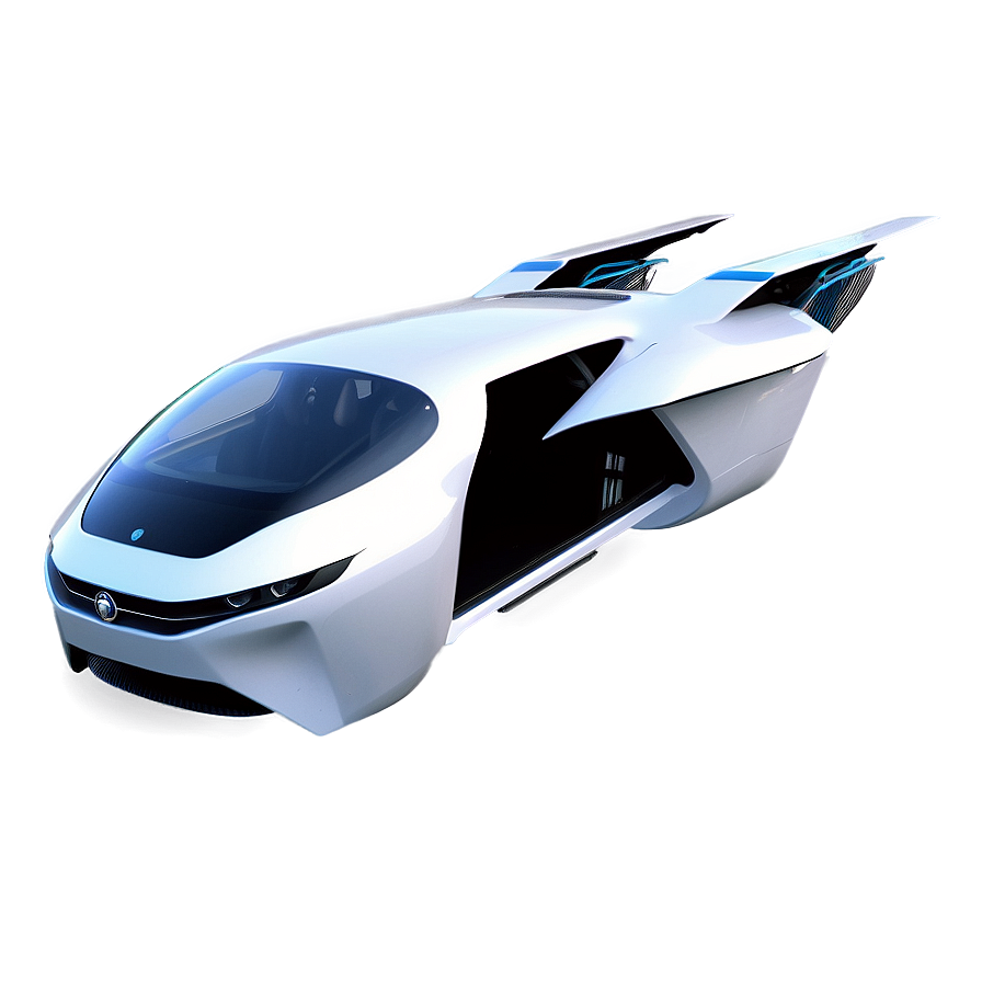 Ai-driven Flying Car Png 06202024