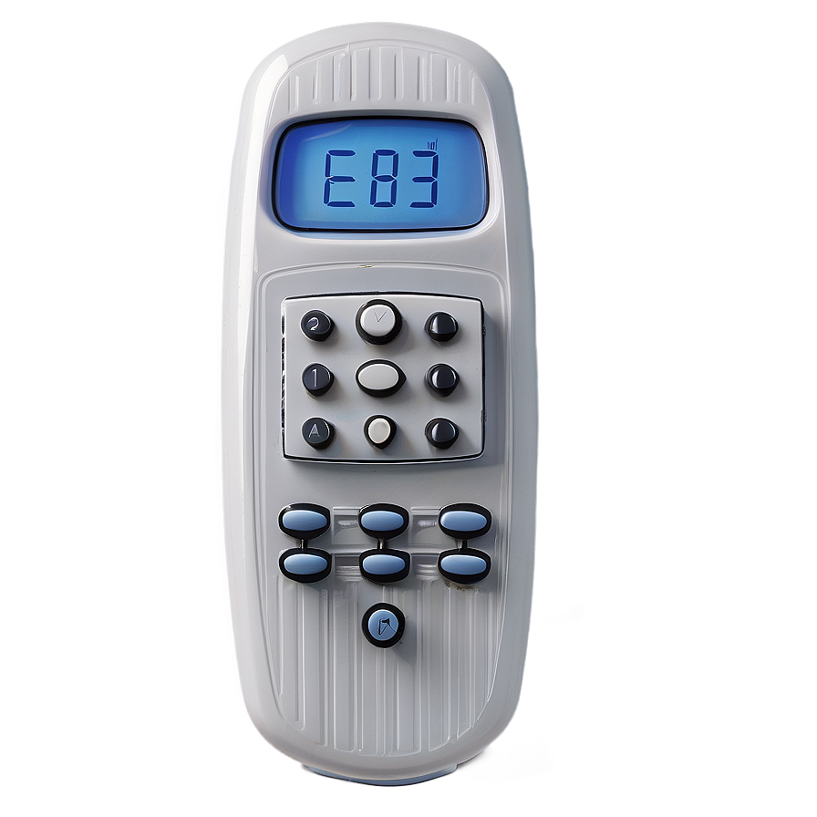 Air Conditioner Remote Control PNG 06202024 PNG image with a transparent background, free high-resolution download