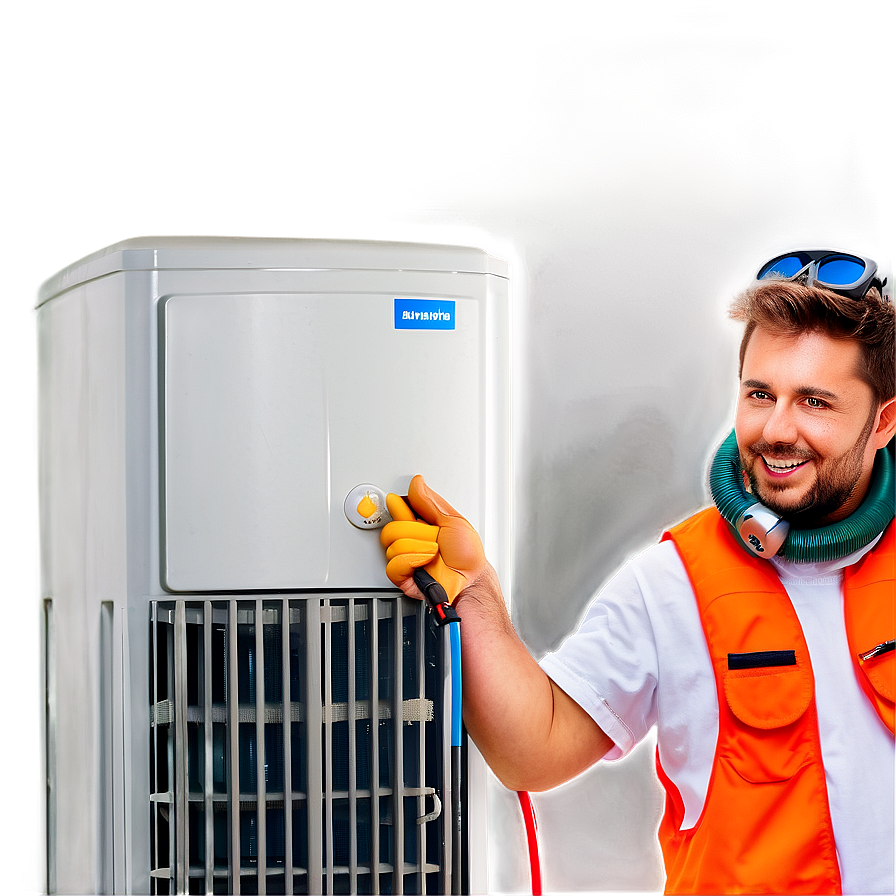 Air Conditioning Technician PNG 9 PNG with transparent background