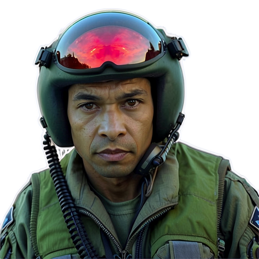 Air Force Pilot PNG fow PNG with transparent background