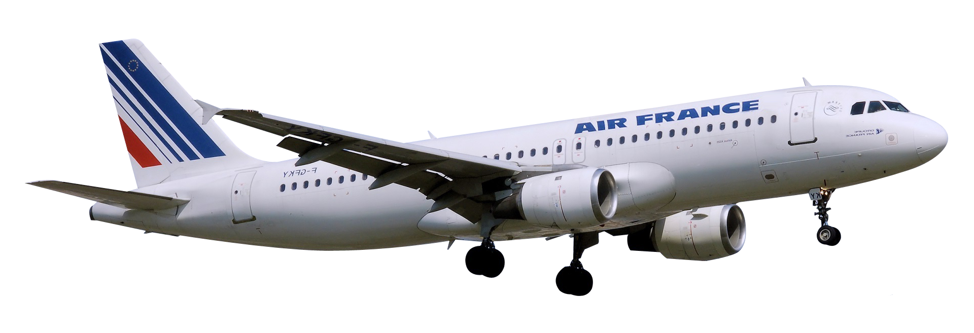 Air France Airbus A320 Midflight