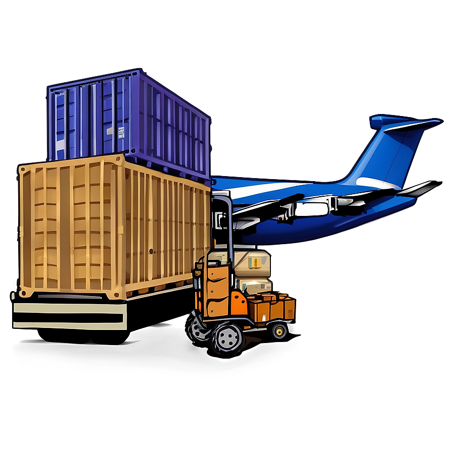 Air Freight Logistics PNG cxn69 PNG with transparent background
