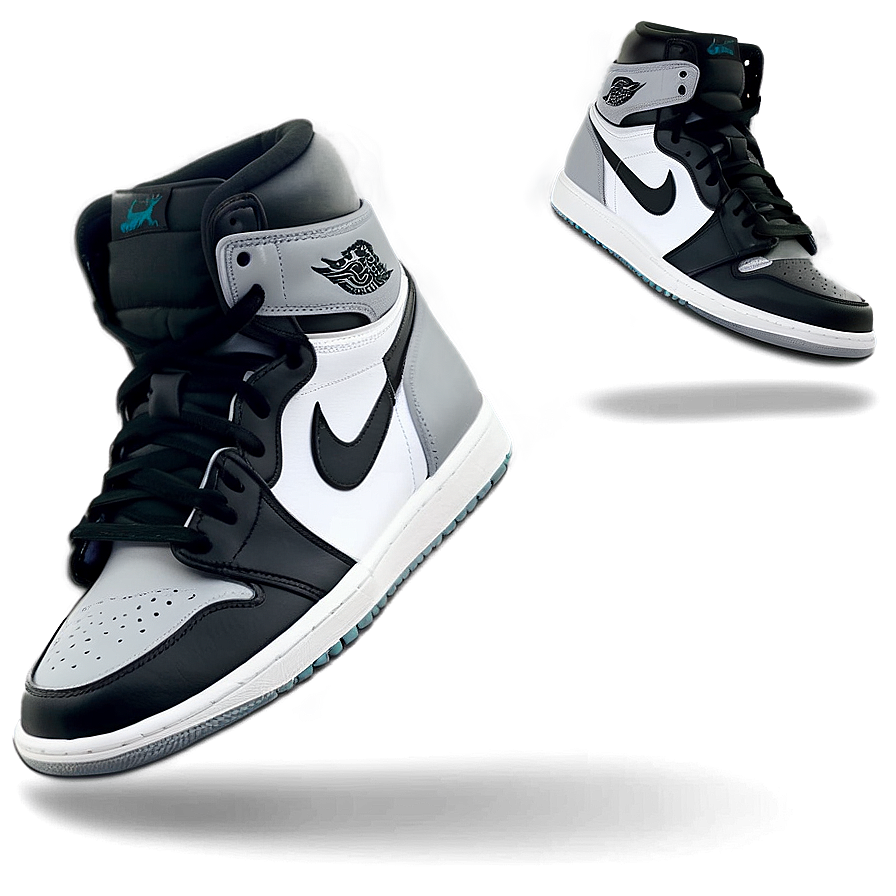 Air Jordan 1 Shadow Grey Png Npm