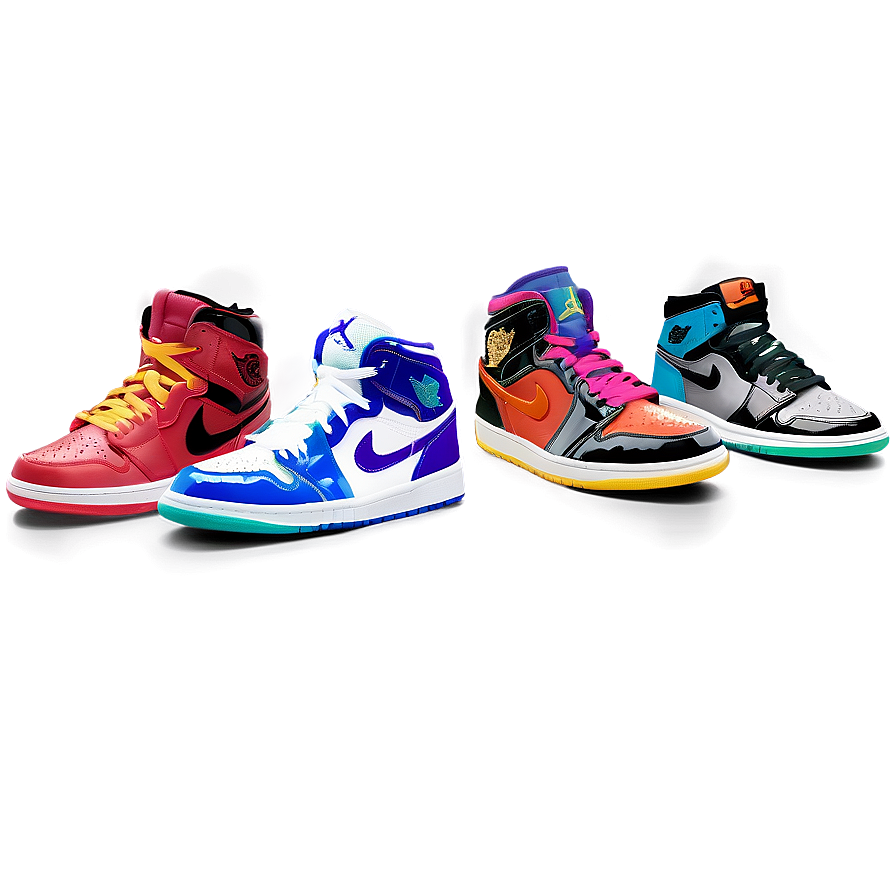 Air Jordan Retro Lineup PNG 61 PNG with transparent background