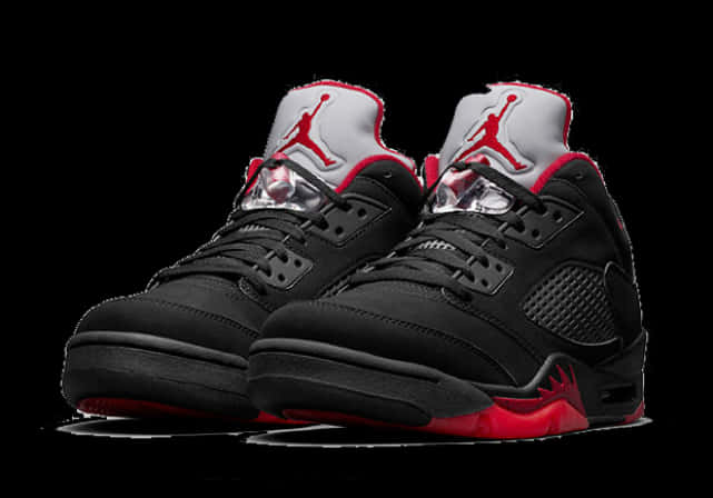 Air Jordan5 Retro Sneakers PNG with transparent background