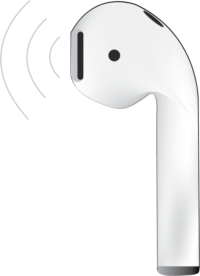 Transparent Background Airpods Png Left, Png Download PNG with transparent background