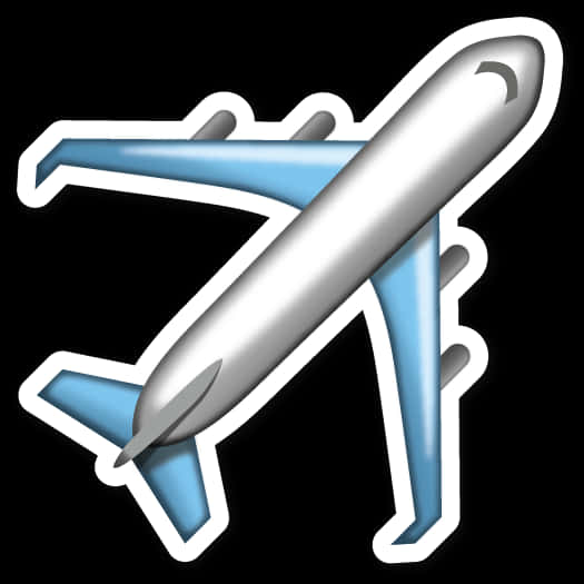 Airplane_ Emoji_ Graphic