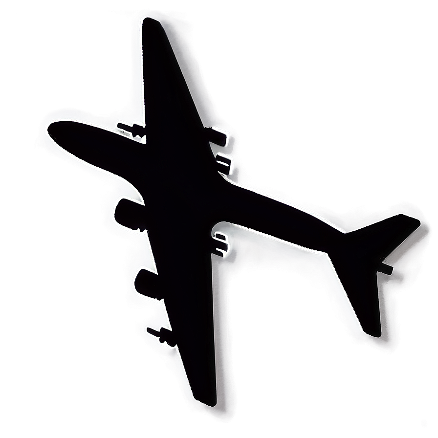 Airplane Shape Png 05252024