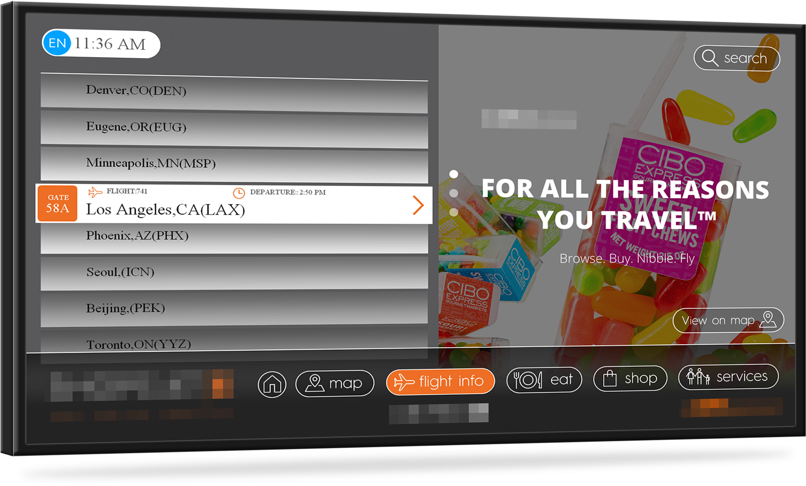 Interactive Directory-2 - Interactive Directory Screen, HD Png Download PNG with transparent background