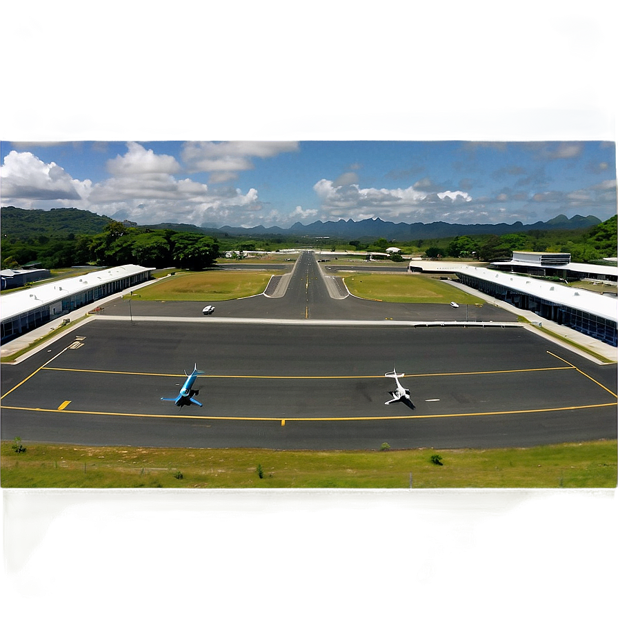 Airport Panoramic View Png 18