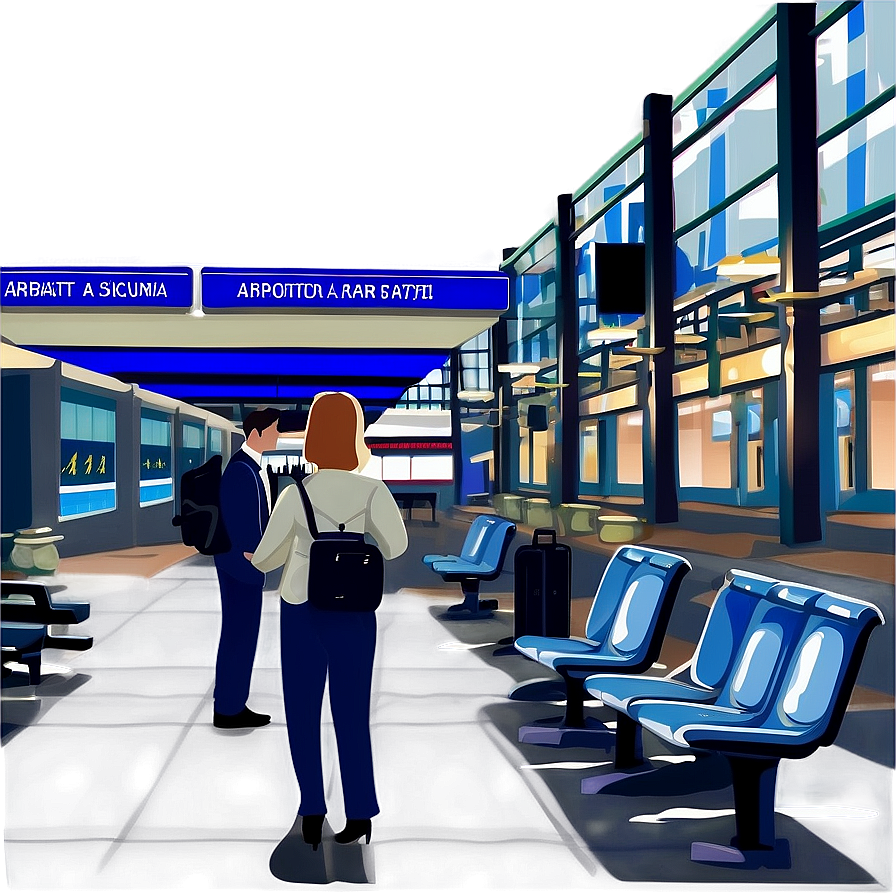 Airport Terminal Clipart PNG 61 PNG with transparent background