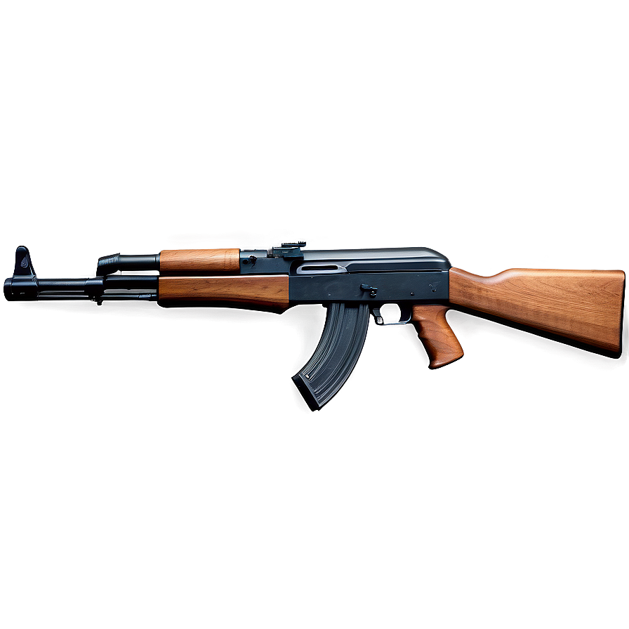 AK 47 Rifle Silhouette PNG kfk73 PNG image with a transparent background, free high-resolution download