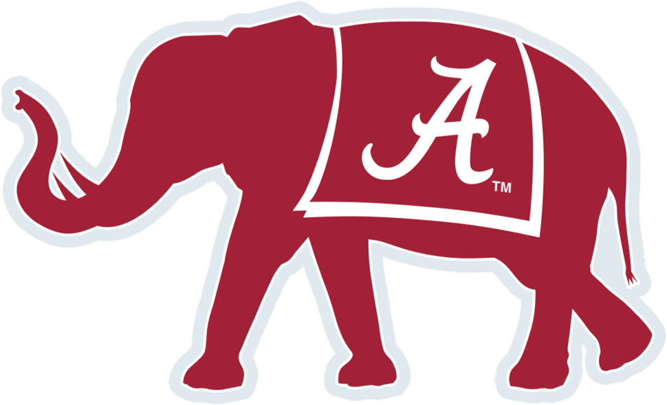 Alabama Crimson Tide Elephant Logo