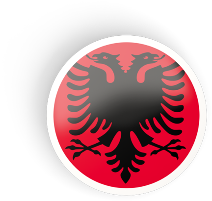 Albanian Eagle Car Tire Cover