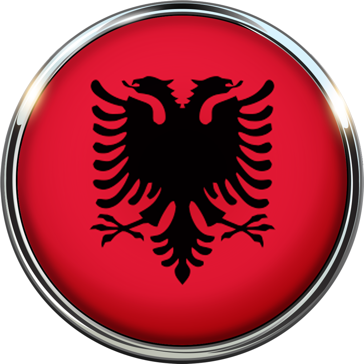 Albanian Eagle Emblem