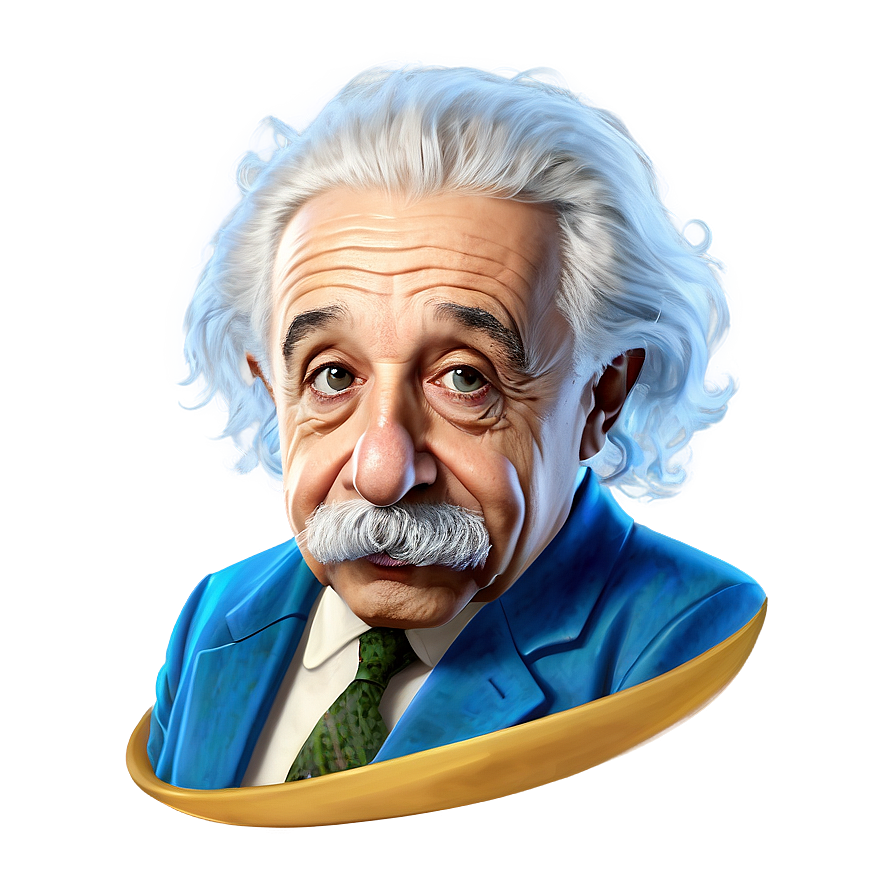 Albert Einstein Funny Caricature Png Wpx