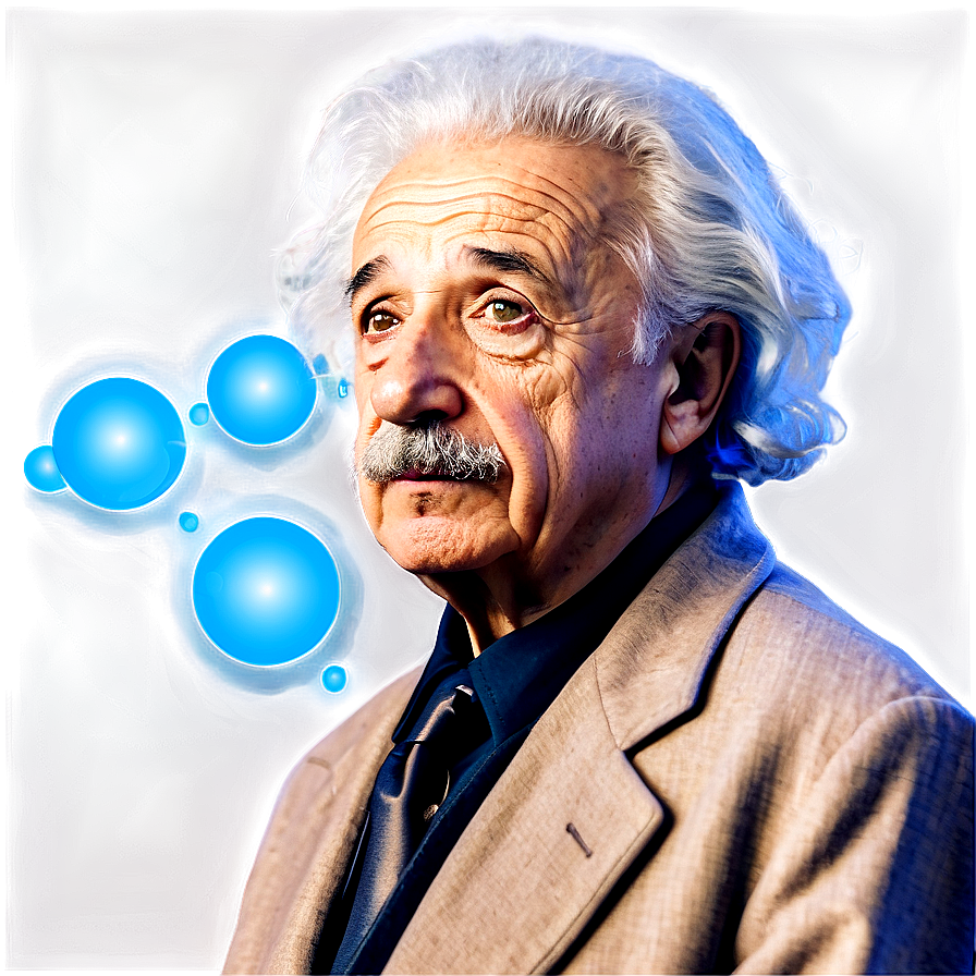 Albert Einstein In Thought Bubble Png Qpm33