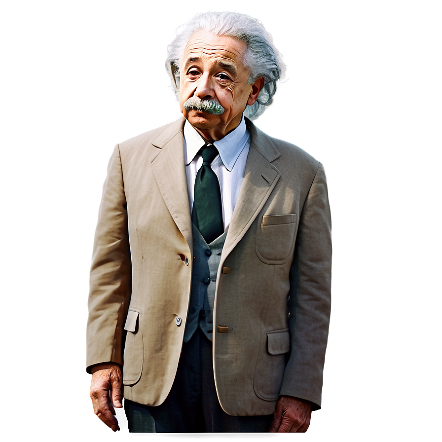 Albert Einstein Watercolor Art Png 06122024