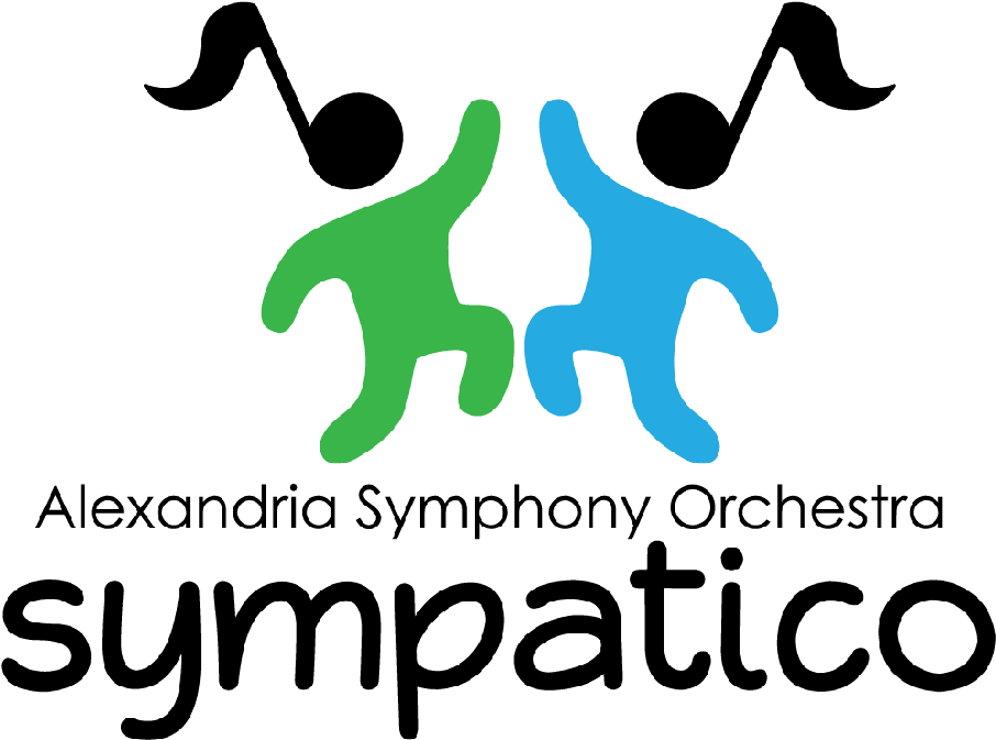 Alexandria Symphony Orchestra Sympatico Logo PNG with transparent background