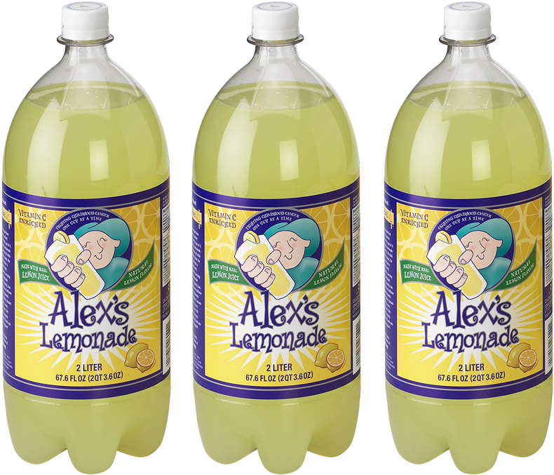 Alex's Lemonade Stand Bottle, HD Png Download PNG with transparent background