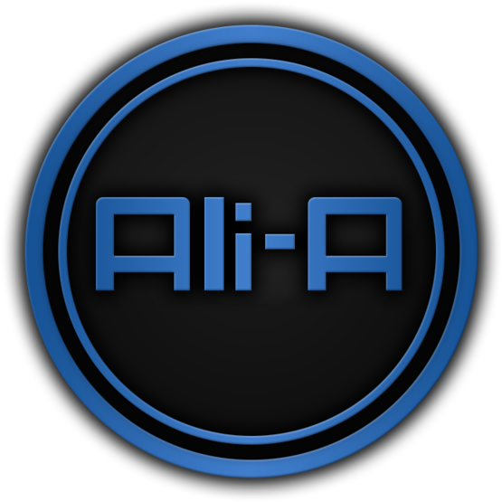 Ali A Blue Circle Logo