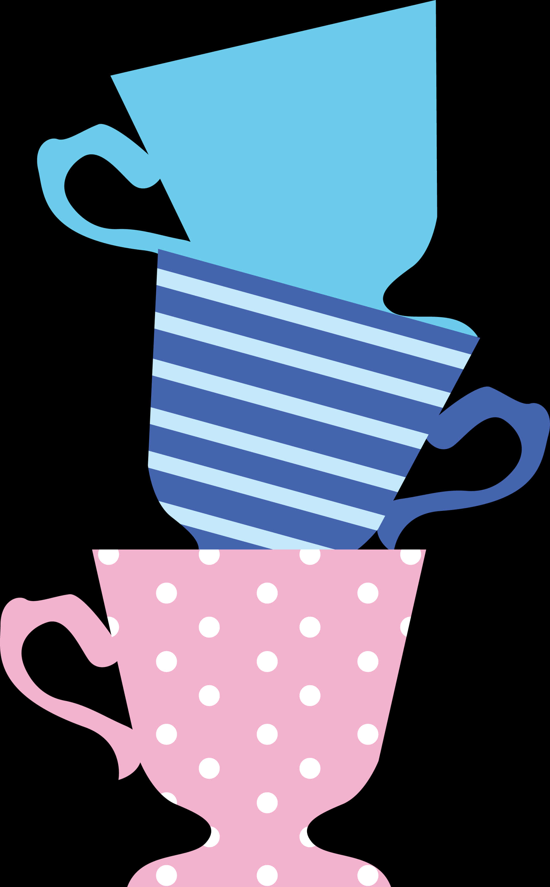 Alice In Wonderland Clipart Tea Cup Alice And- - Cartoon Alice In Wonderland Tea Cup, HD Png Download PNG with transparent background