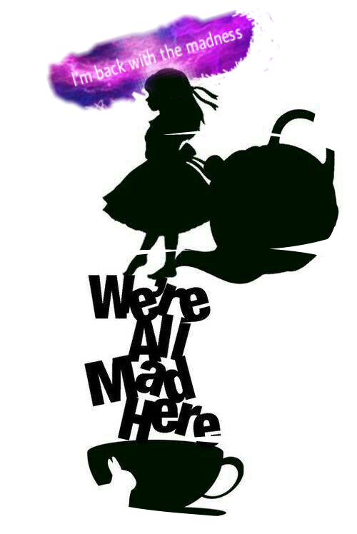 Transparent Alice In Wonderland Png Images - Alice In Wonderland Clipart Black And White, Png Download PNG with transparent background