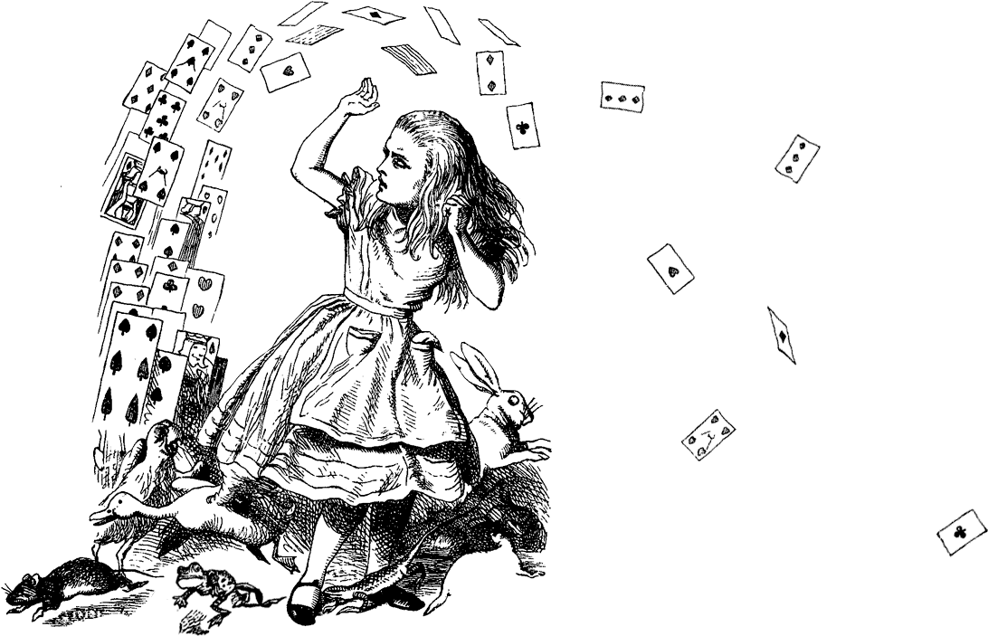 Alice's Adventures In Wonderland Through The Looking-glass, - Sir John Tenniel Alice In Wonderland, HD Png Download PNG with transparent background
