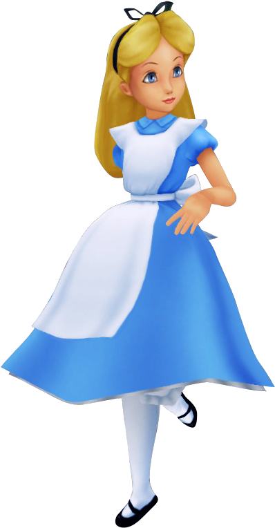 Alicein Wonderland Character Pose