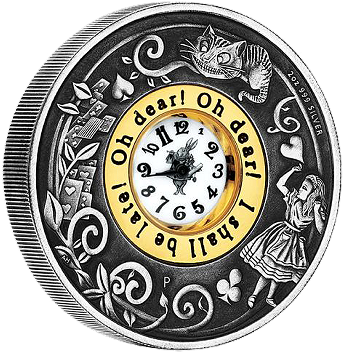 150th Anniversary Of Alice's Adventures In Wonderland - Alice In Wonderland Perth Mint, HD Png Download PNG with transparent background