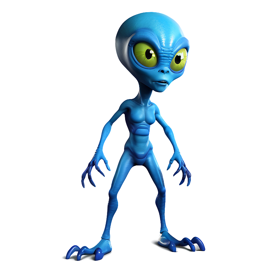 Alien Cartoon Character Design Png 06282024