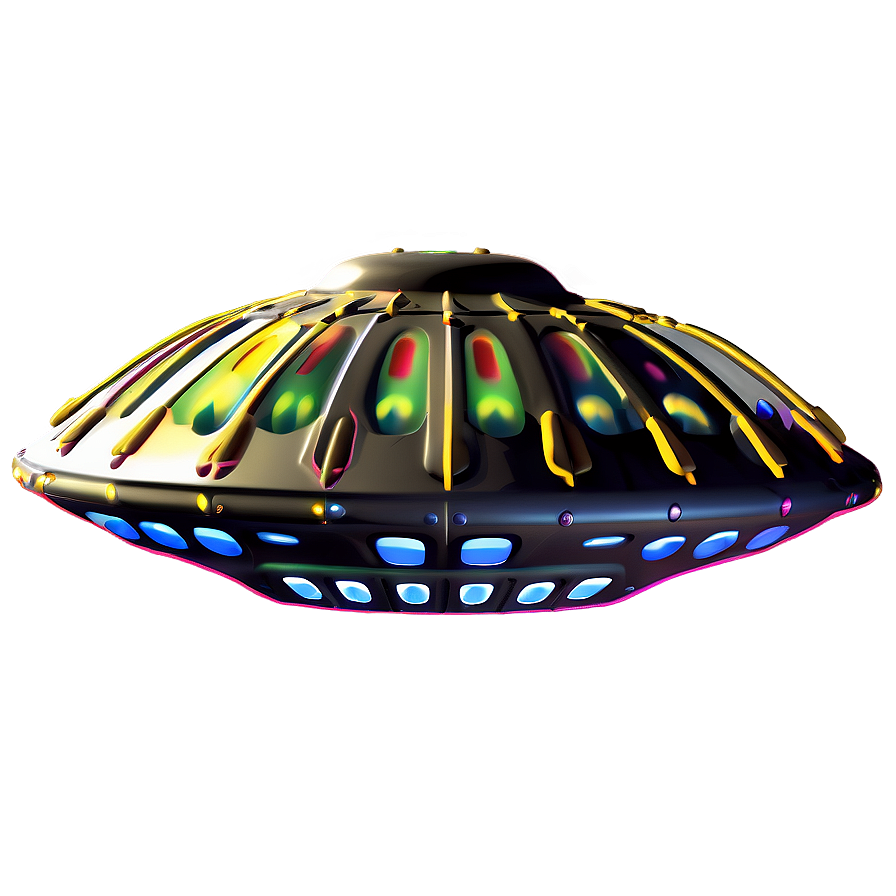 Alien Tech Flying Saucer Png 06202024