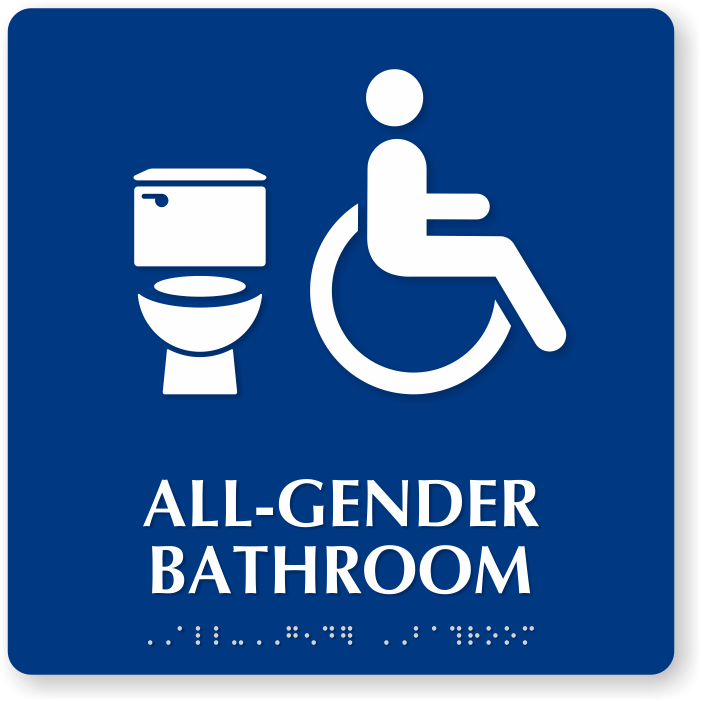 All Gender Bathroom Sign Accessibility