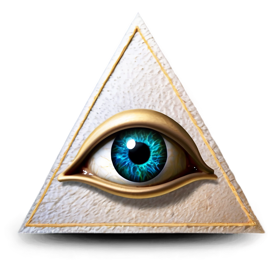 All Seeing Eye Pyramid Icon Png Qlt