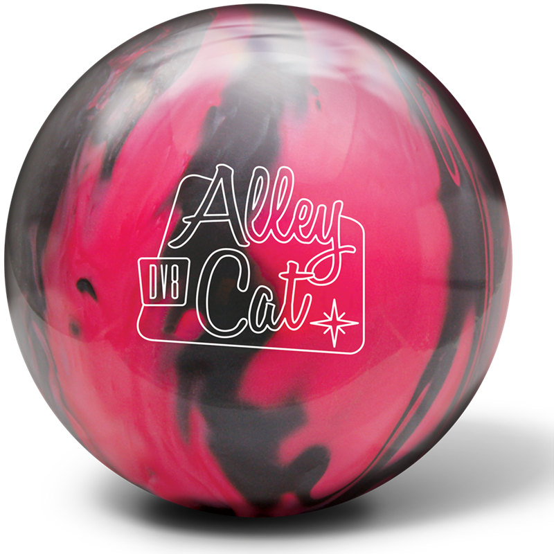 Alley Cat Pink Black Bowling Ball