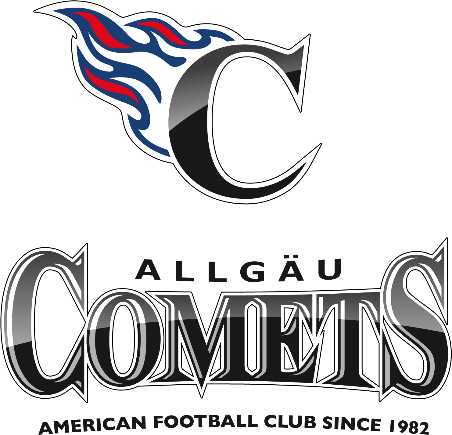 Allgaeu Comets American Football Club Logo