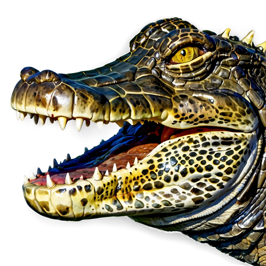 Alligator Head Close-up Png Wkh8