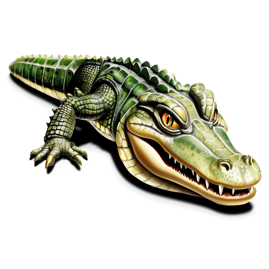 Alligator Illustration Png Fby96