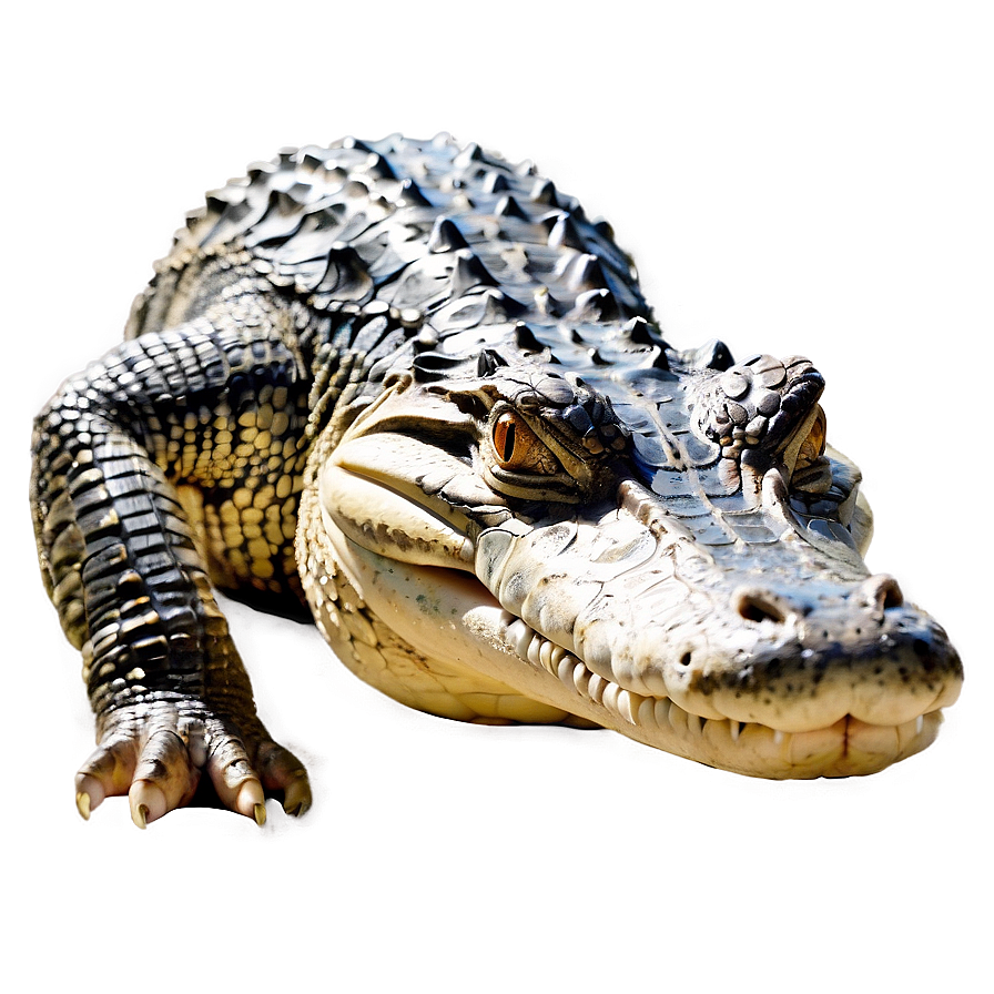 Alligator Sunbathing Png 92