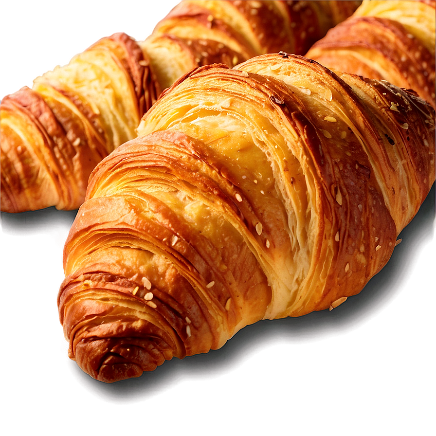 Almond Croissant Breakfast Png 25