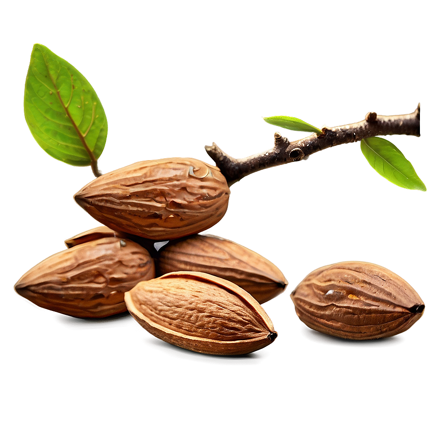 Almond Drawing Png 30