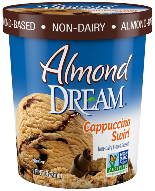 Almond Dream Cappuccino Swirl Ice Cream