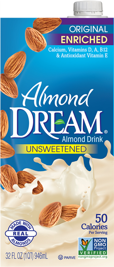 Almond Dream Original Enriched Unsweetened Almond Drink