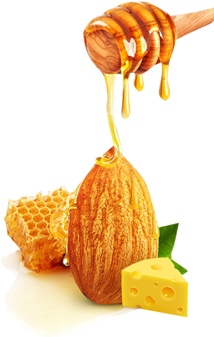 Honey Nut Png - Honey Almond Transparent Background, Png Download PNG with transparent background