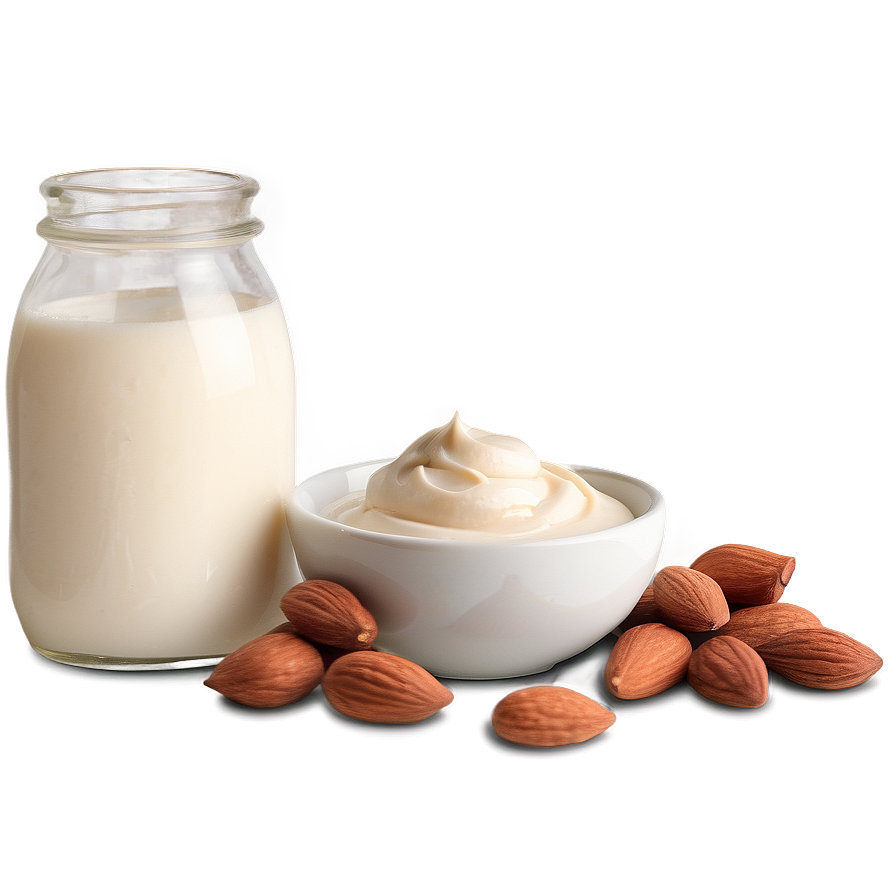 Almond Milk Dessert Png 61