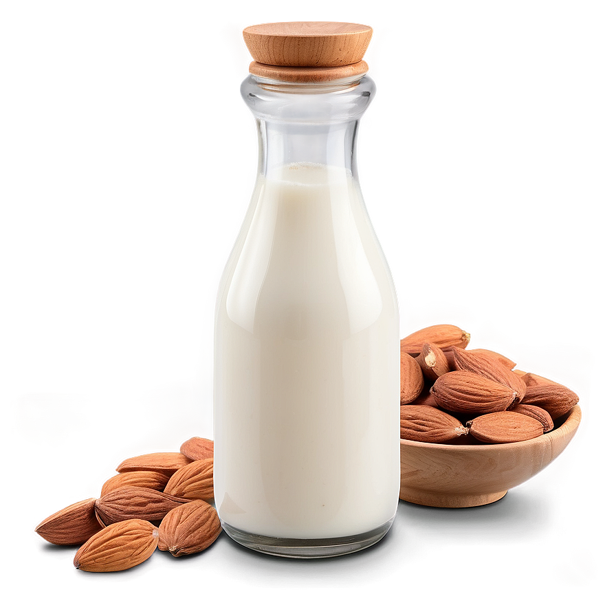 Almond Milk for Coffee PNG 52 PNG with transparent background