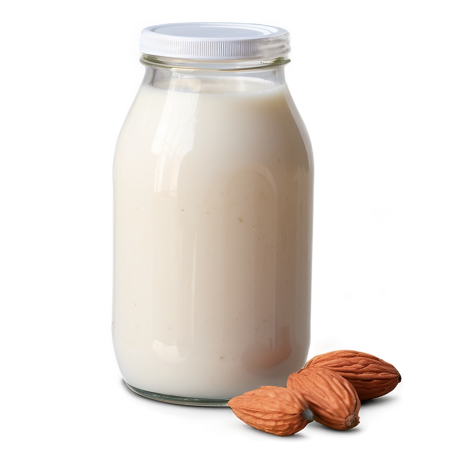 Almond Milk for Fitness PNG 06272024 PNG with transparent background