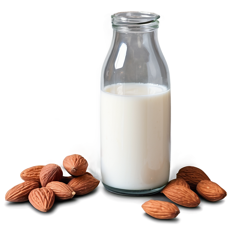 Almond Milk for Weight Loss PNG xud PNG with transparent background