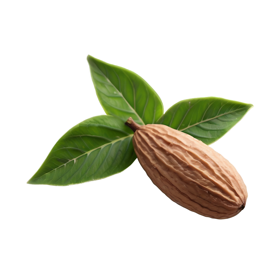 Almond With Leaf Png Gtf